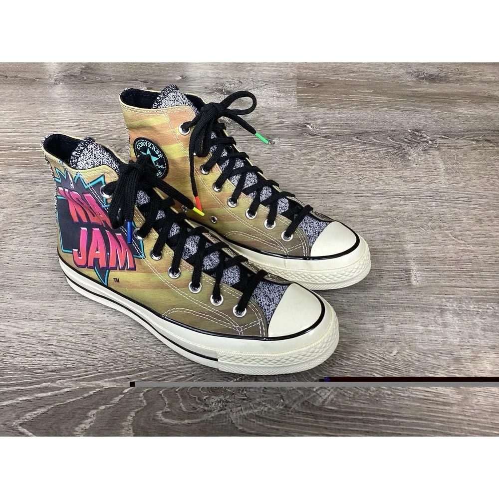 Converse Chuck Taylor All-Star 70 Hi NBA Jam Hardwood Floor Mens 7 Shoes Sneaker